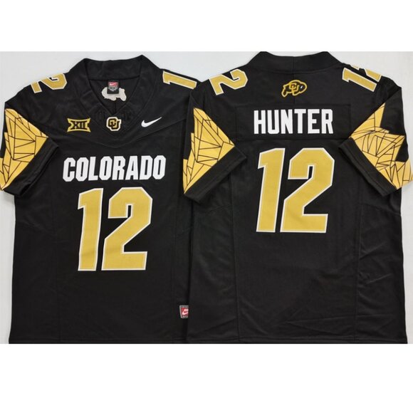 Mens Youths Kids Womens Travis Hunter Black Stitched Jersey